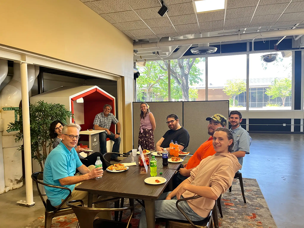 MeshComm Engineering co-founders